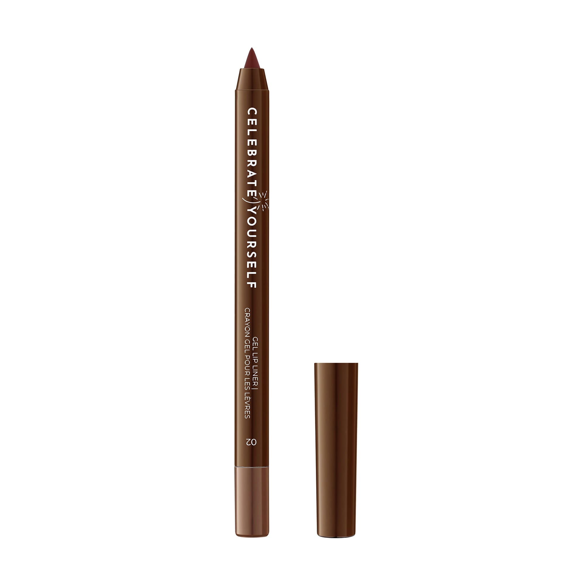 Гелевий олівець для губ LAMEL Make Up Celebrate Yourself Gel Lip Liner 02, 1.8 г